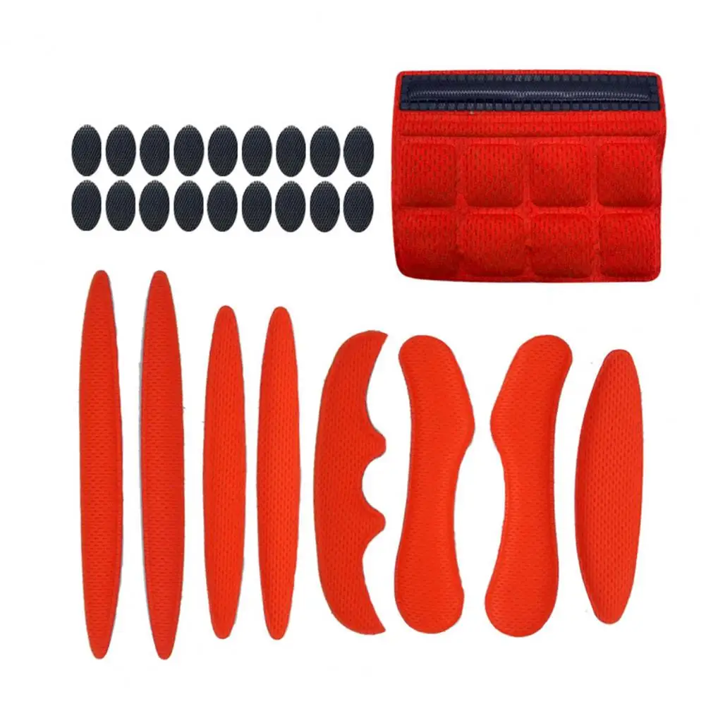 Helmet Lining Set Quick Drying Helmet Liners 27pcs Cycling Helmet Padding Kit Breathable Washable Sponge Cushion for Mountain