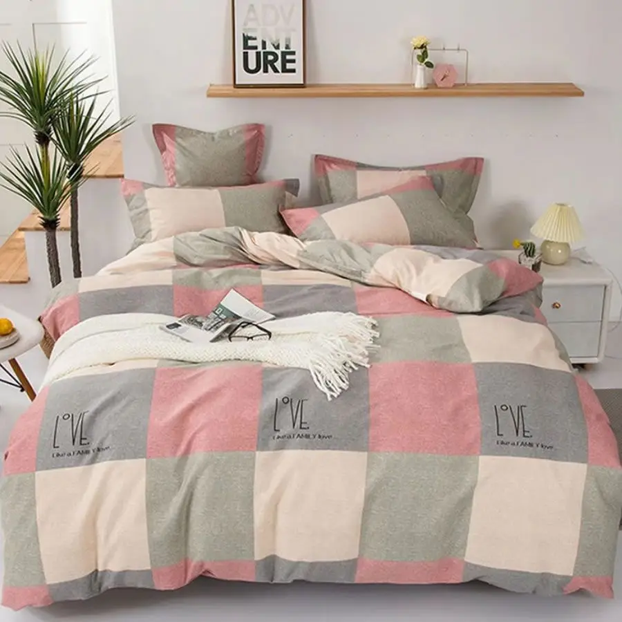 Thickened Sanding Quilt Cover Single Sheet Student Apartment Hotel Bedding Sheet Single Twill Skin-friendly Quilt Cover 90x200cm