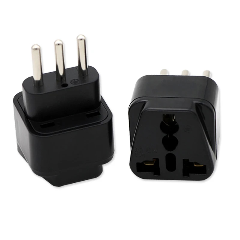 Italian Conversion Plug Universal Adapter Plug for Milan, Chile, Cuba, El Salvador, Uruguay, Syria and Vatican