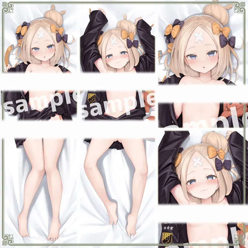 غطاء وسادة جسم أنيمي Dakimakura ، Abigail Williams ، مصير ، طلب كبير ، FGO ، طباعة على الوجهين ، بالحجم الطبيعي