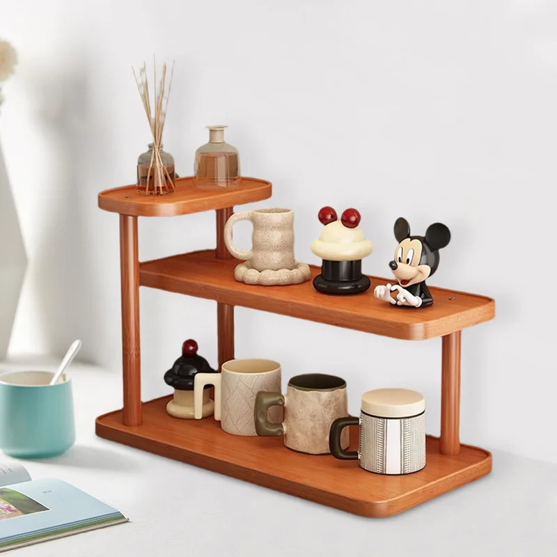

Multi-Purpose Tabletop Shelf For Cup Storage No-Drill Design Suitable For Dining Tables And Workstations Holds Water Cups Coffee