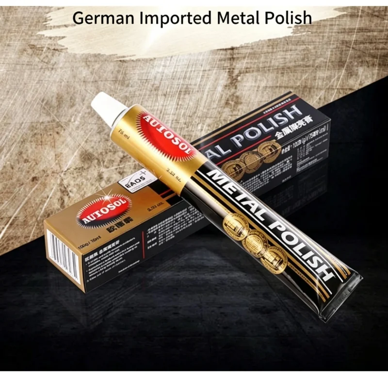 AUTOSOL Metal Polishing Paste Multipurpose Metal Cleaner Stainless Steel Copper Rust Remover Scratch Polishing Cream
