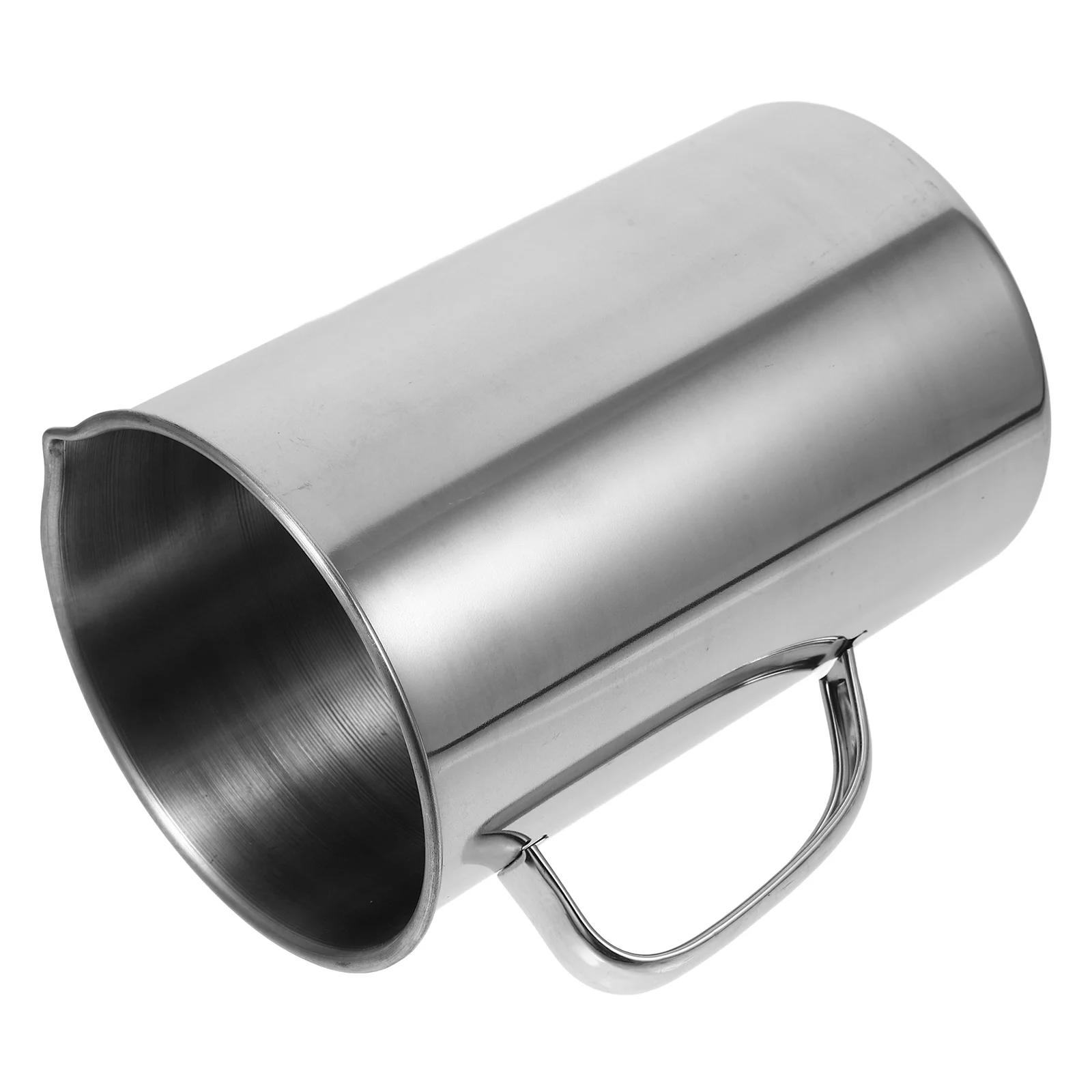 

2000 Ml Measuring Cup Stainless Steel Large Kitchen Equipment Sauce Pitcher Pouring Liquid Food Grade Graduations