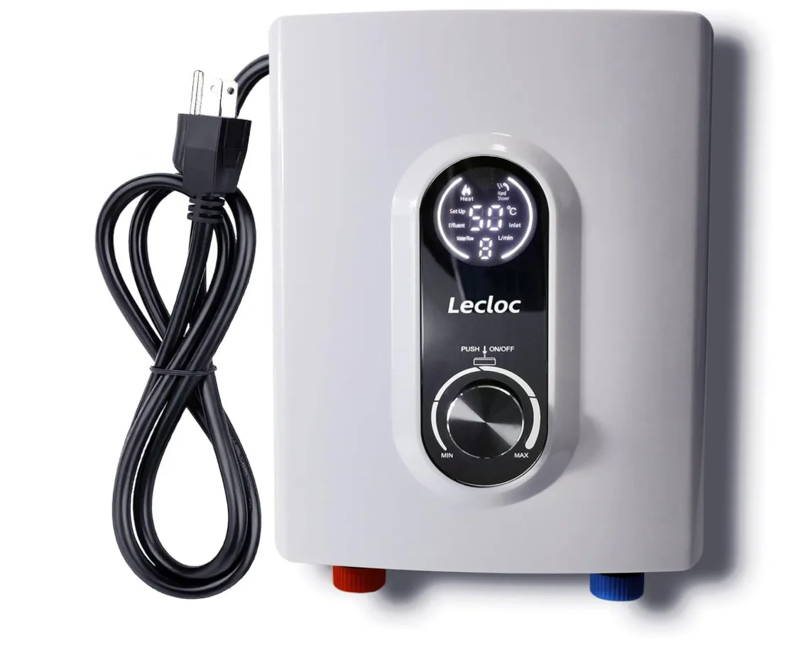 

Tankless Water Heater Electric House Instant Hot On Demand 3000W 120V
