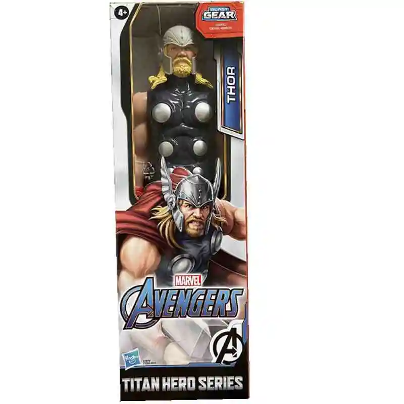 Marvel Avengers Titan Hero Thor Action Figure FigüR 30 Cm Macchina da guerra Iron Man Loki Thor Film Look classico Regali giocattolo