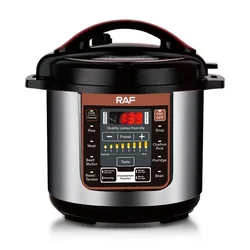 RAF Newest Multifunctional 12L Slow Cooker Smart Programmable Electric Pressure Rice Cooker