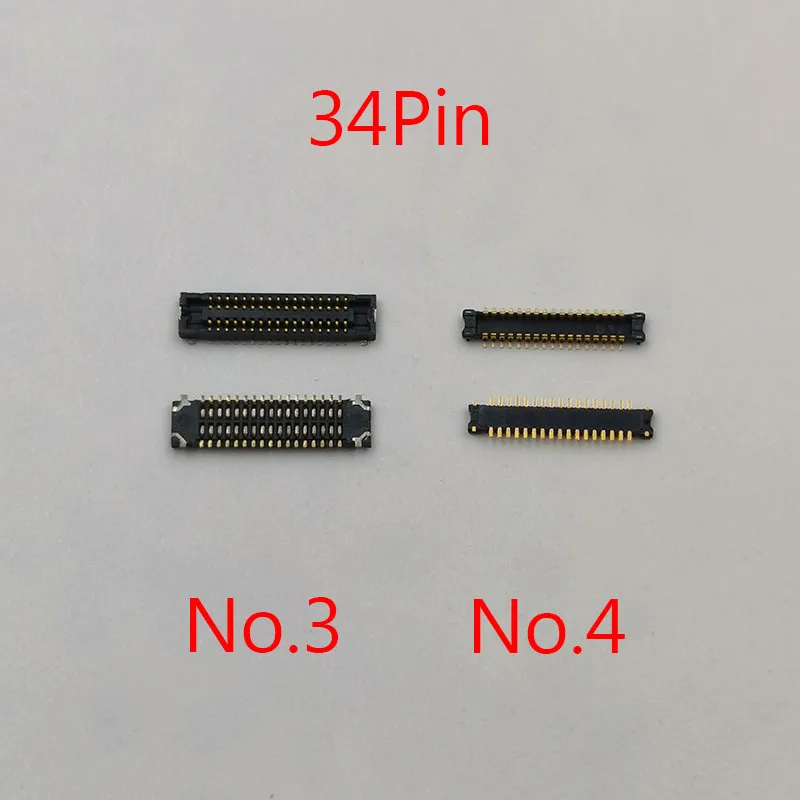 10pcs 34 40 78 Pin LCD Display Screen FPC Connector For Samsung Galaxy A42 5G A426 A426B A426DS USB Charging Port