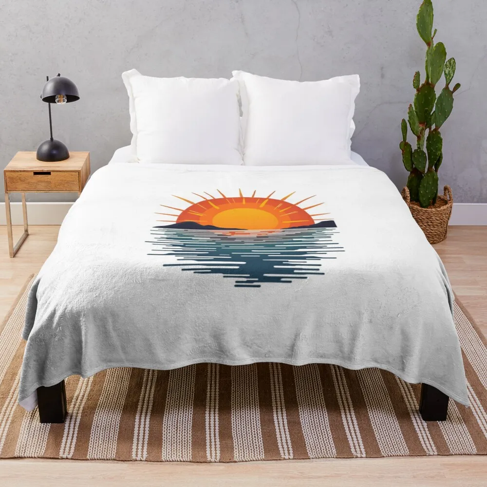 

sunrise Throw Blanket Sofas Summer Beddings Blankets