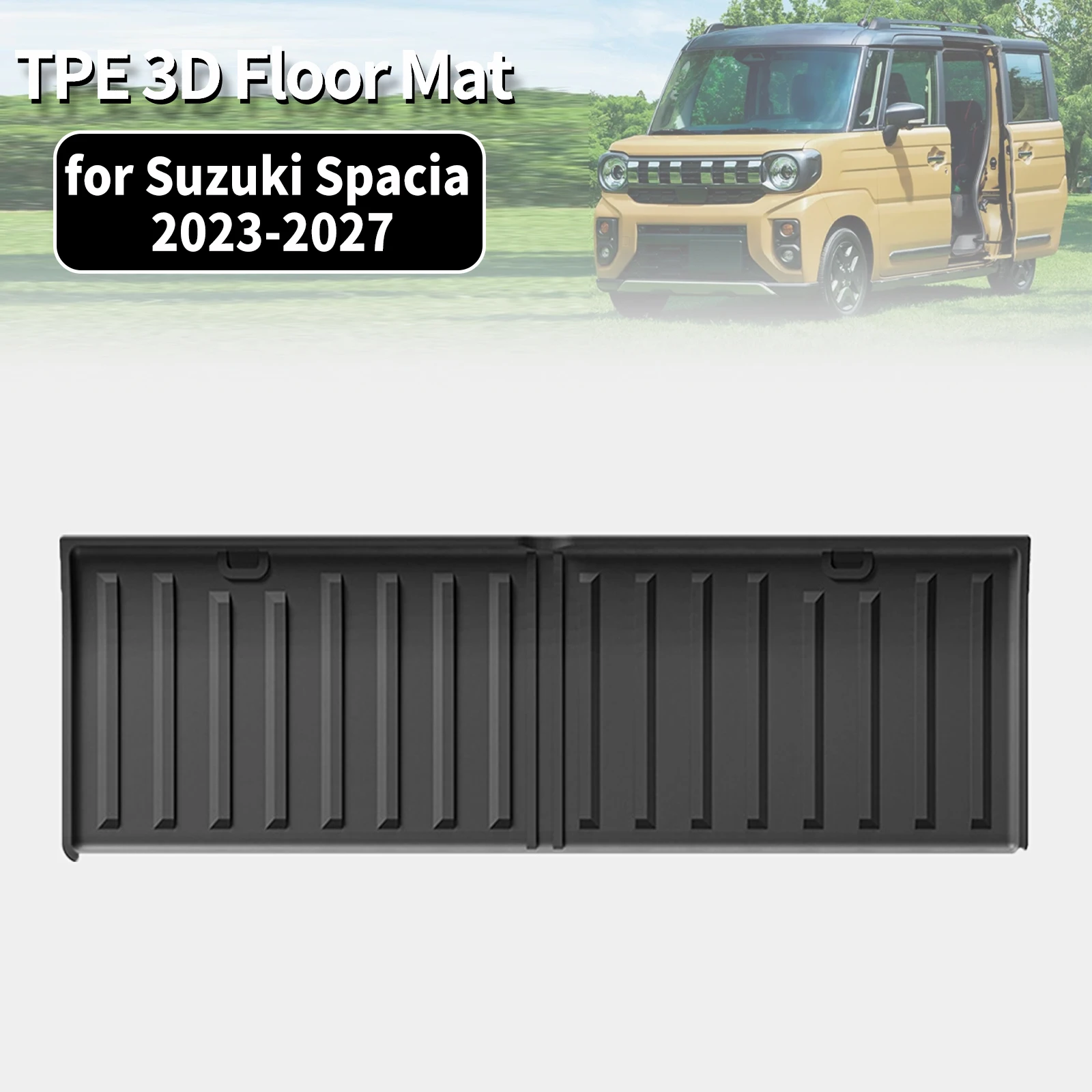 for Suzuki Spacia MK54S 2023-2026 2027 RHD LHD Quality Eco-Friendly TPE Trunk Mat Liner Non-Toxic Odor Free Custom Car Decor