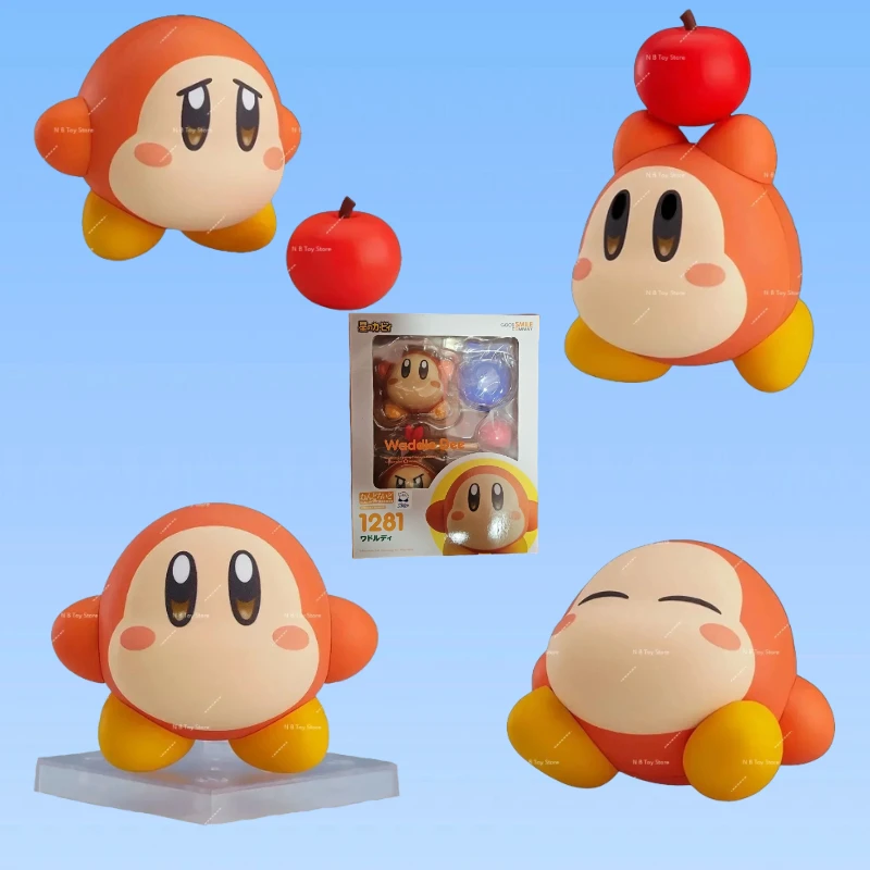 

GSC Real Nendo Rooid Kirby Anime Figure Waddle Dee 1281 Movable Action Figure Toys for Young Girls Children Gift Model