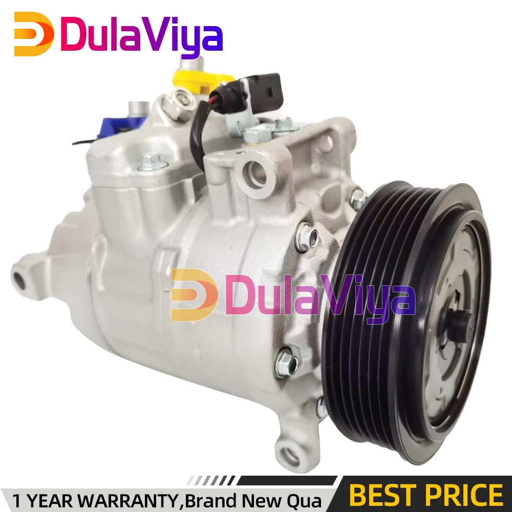 Air Conditioning AC Compressor For Audi Q7 3.0L 2006-2010 VW Touareg 3.0L 2002-2010 7L6820803F 7L6820803J 7L6820803K 7L6820803M