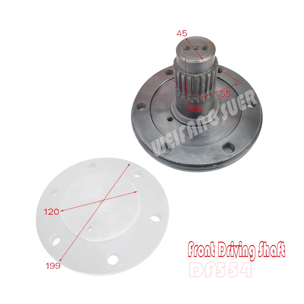 

554.31C.101 , driving shaft for Dongfeng DF554 series tractor
