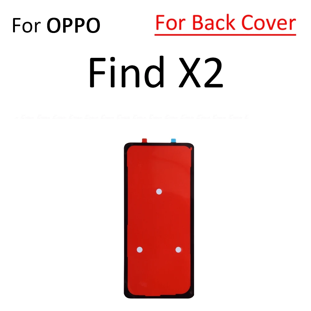 LCD Display Screen Back Battery Cover Rear Sticker Adhesive Glue Tape For OPPO Find X2 X3 X5 Pro 5G