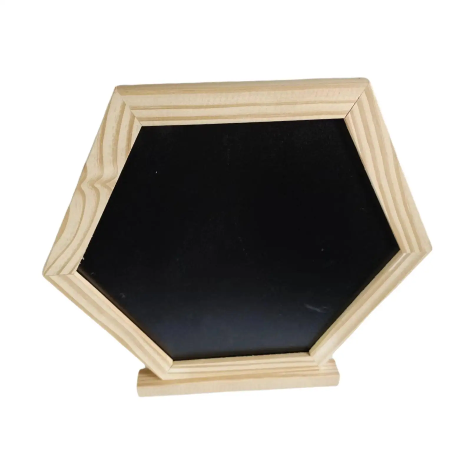 Desktop Note Memo Board Black Chalkboard Writable Chalkboard Sign Decorative Wood Chalkboard Chalkboard Sign for Buffet Shops