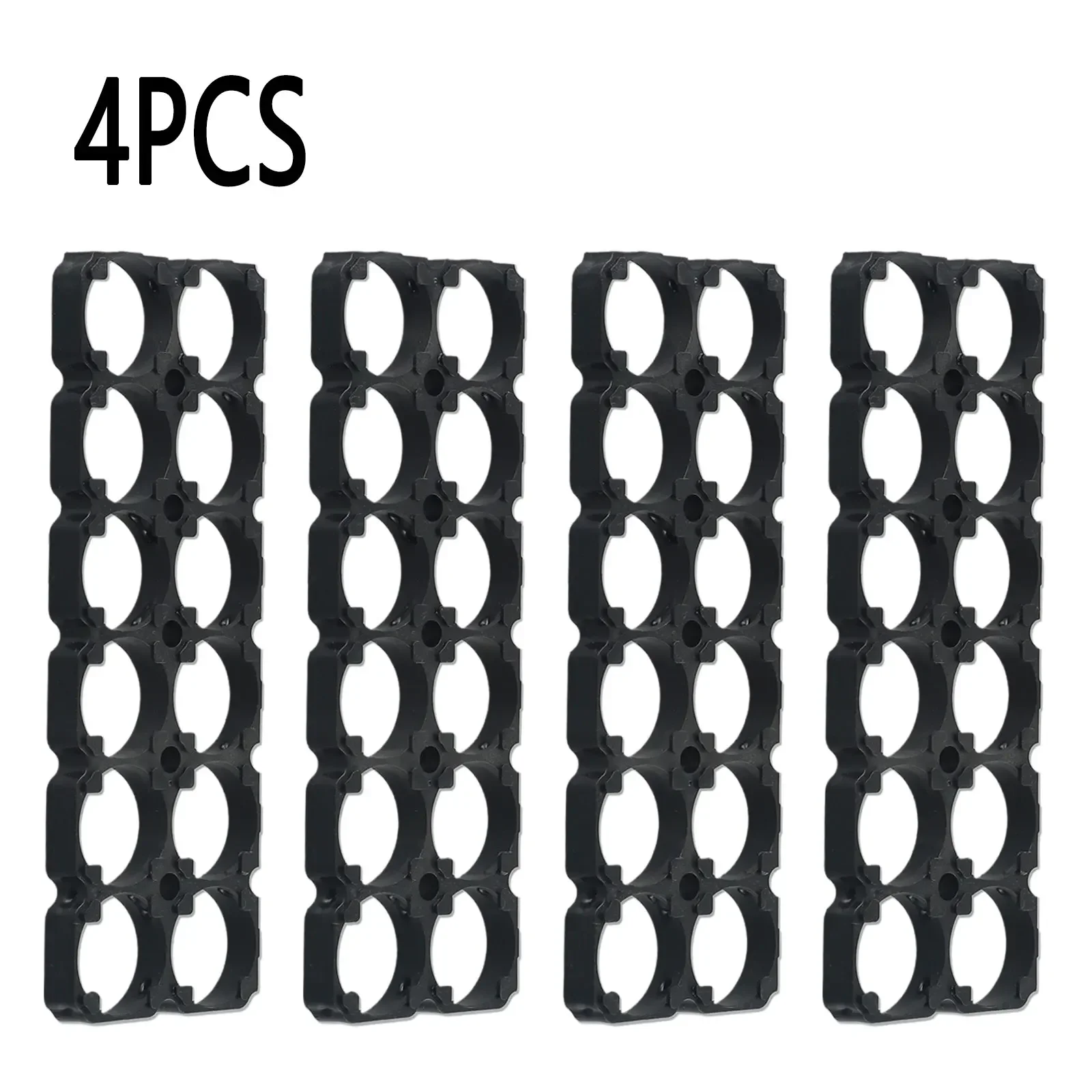 21700 2x6 Battery Holder Stand Plastic Frame Bracket Holding Battery Packs Hole Distance 21.75mm Power Tool Batteries