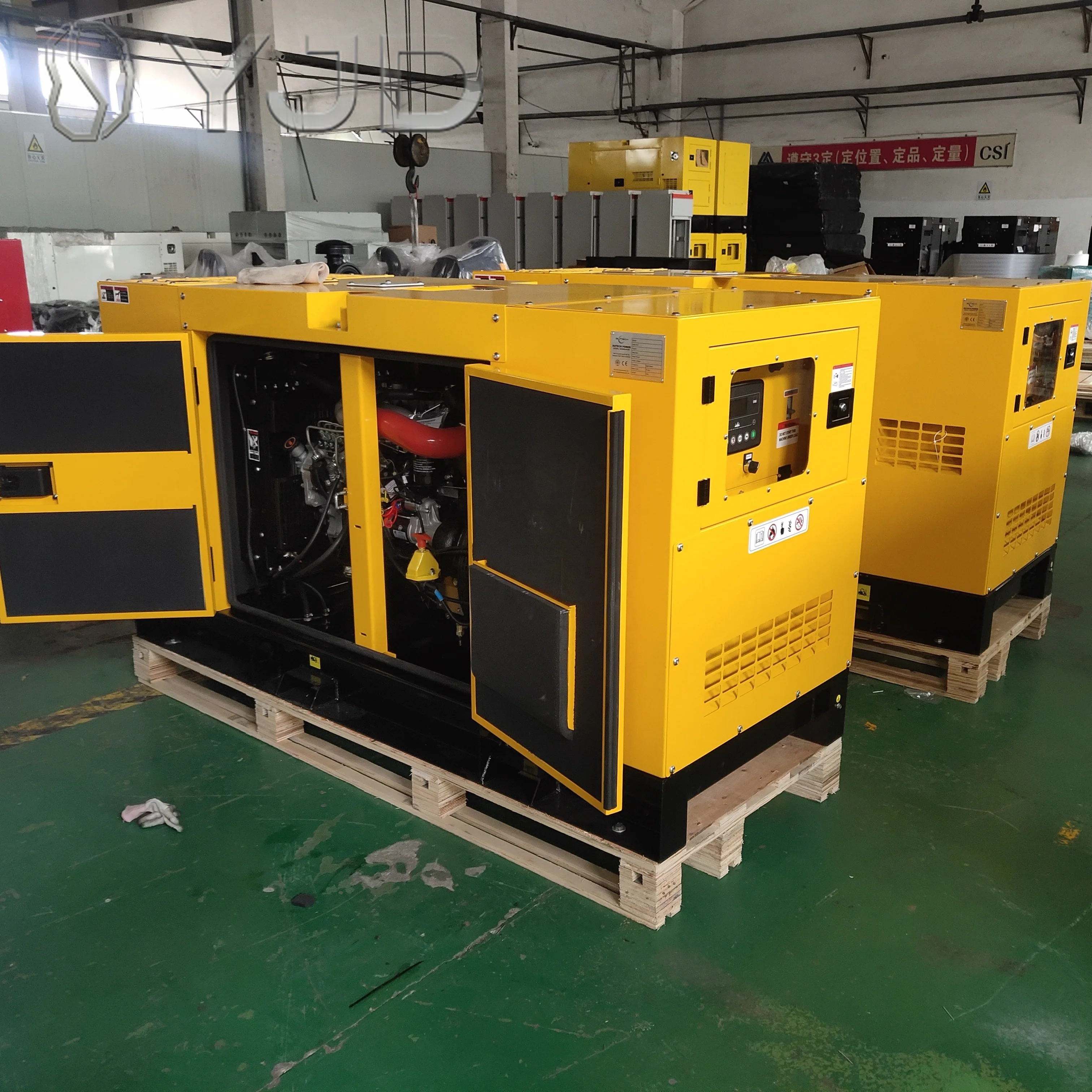 ISUU 1 Phase Ac Generator Set 25kva Generator Silent Japan Denyo Generator 20kw