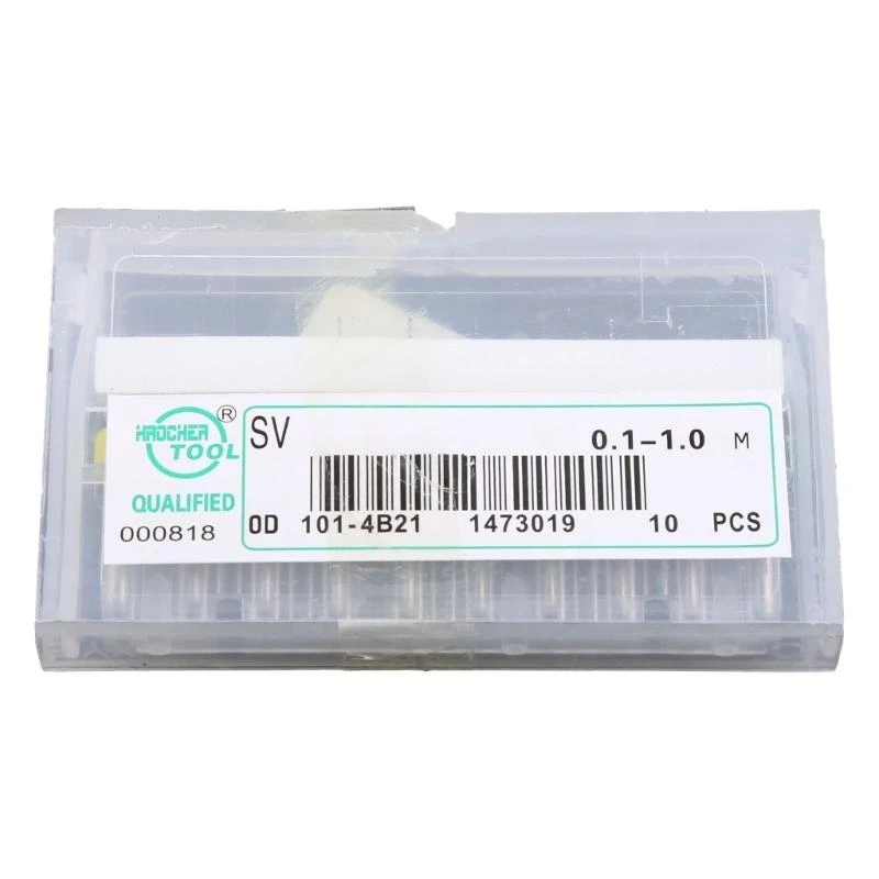 A5YD 10PCS 0.1mm ~ 1.0mm PCB 프린트 회로 보드 탄화물 마이크로 드릴 비트 세트 도구