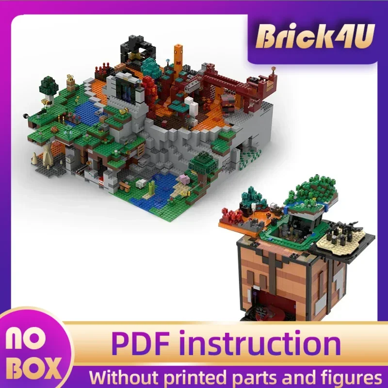 Popular Game Model Moc Building Bricks UCS Dripstone Cave Technology Modular Blocks Gifts Christmas Toys DIY Sets Assembly