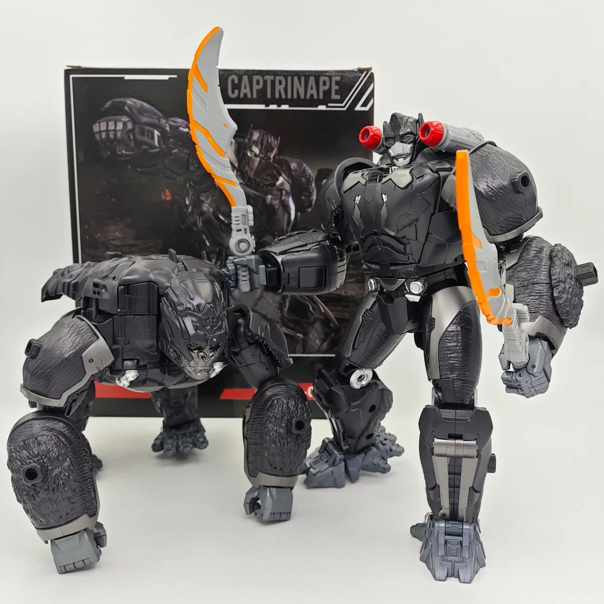 BMB Transformation U-01 U01 Beast Wars Figures Gorilla Op Commander Action Figure Alloy Mode Toys Collectible Doll Kids Gifts