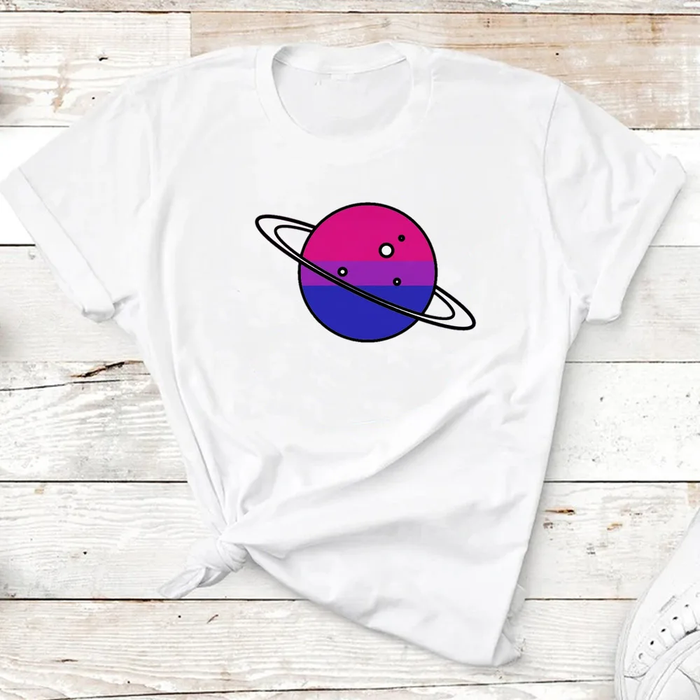 Camiseta Bisexual para mujer, ropa de calle Y2K, camiseta japonesa, ropa de anime para niña