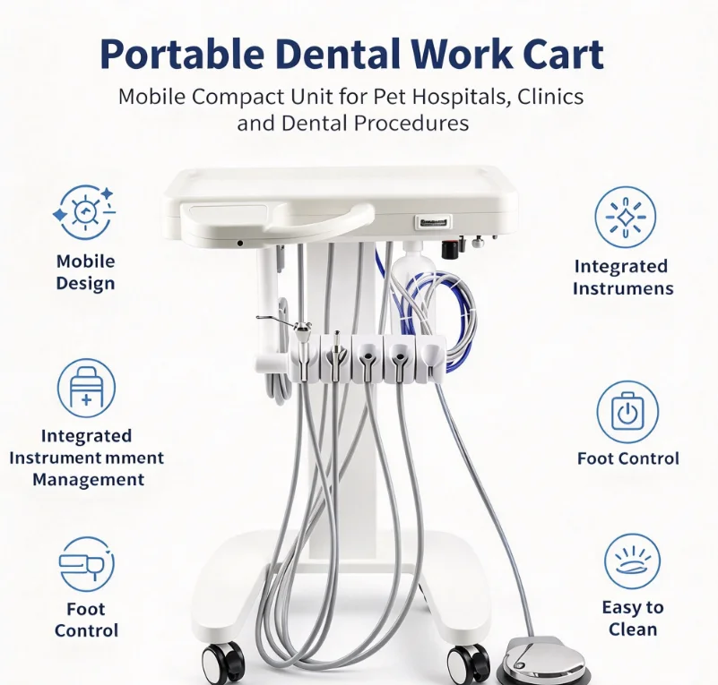 Dental Chair Tool Tray Accessories Under Hanging Instrument Holder Factory Hot Sale Medical Equipment Parts Clinic Supplies