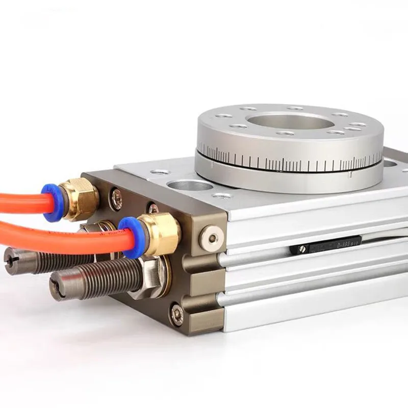 HRQ MSQB rotary cylinder MSQB 10-A 10-R 20-A 20-R 30-R 30-A stroke 10-30mm table oscillating cylinders 180 degree turn R withA