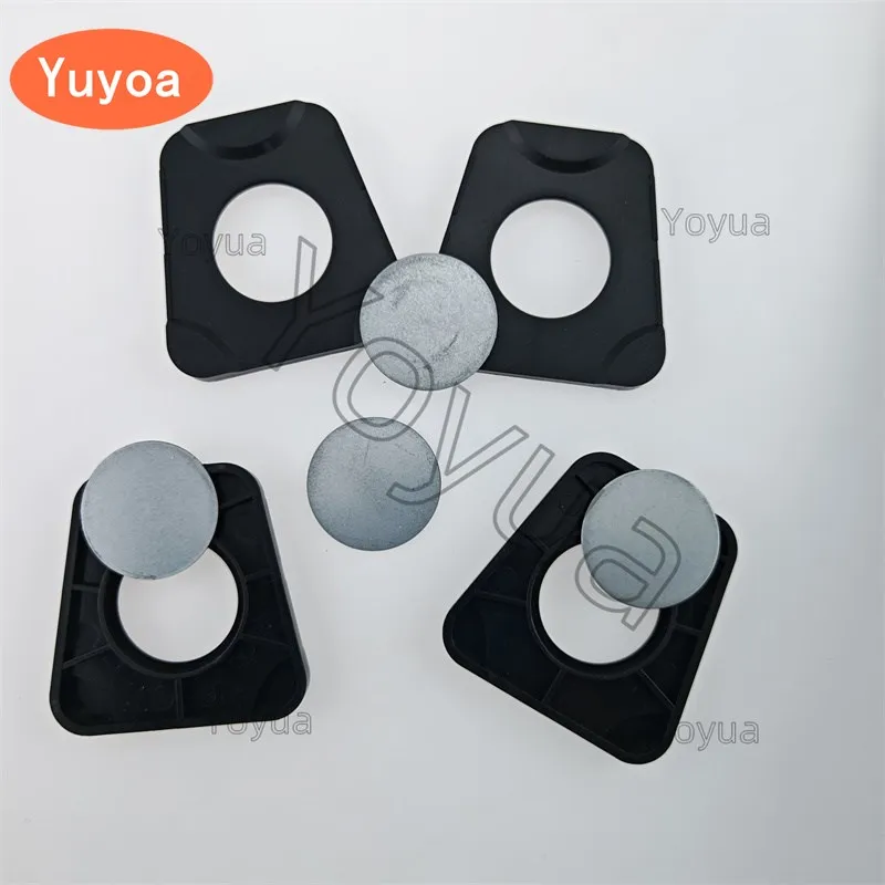 

50sets Dental Articulator Accessories Splitex Counter-plates Black Retention Disks with Metal Part for Amann Girrbach Dental Lab