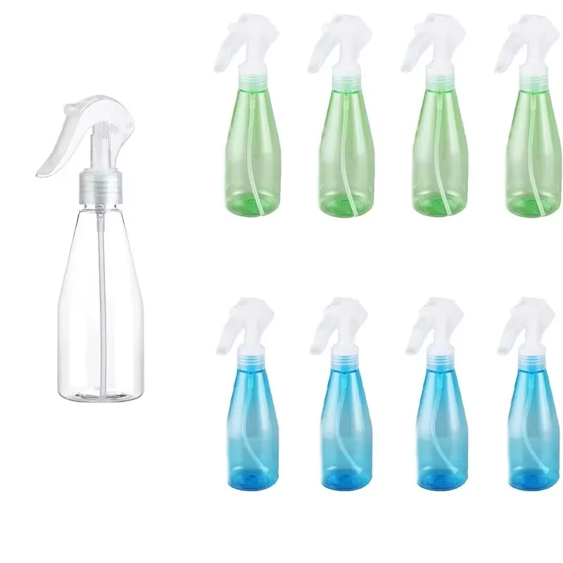 5Pcs 200ml Plastic Cleaning Hand Trigger Spray Bottle Garden Water Sprayer Vaporizer Moisturizer Refill Bottle Travel Container