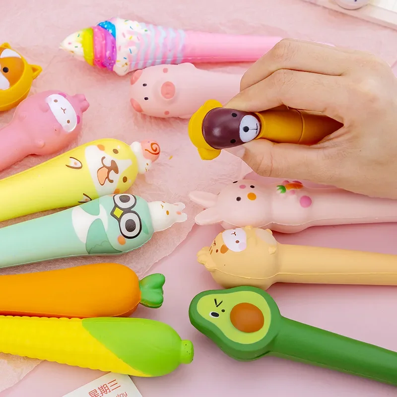 Ручка гелевая с черными чернилами, 0,5 мм, 1 шт.