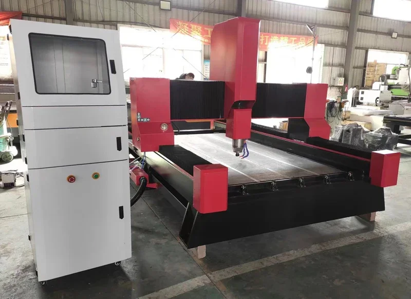 Water Jet Cutting Machine Granite CNC Router 1325 Tombstone Marble Granite Stone Engraving Machine