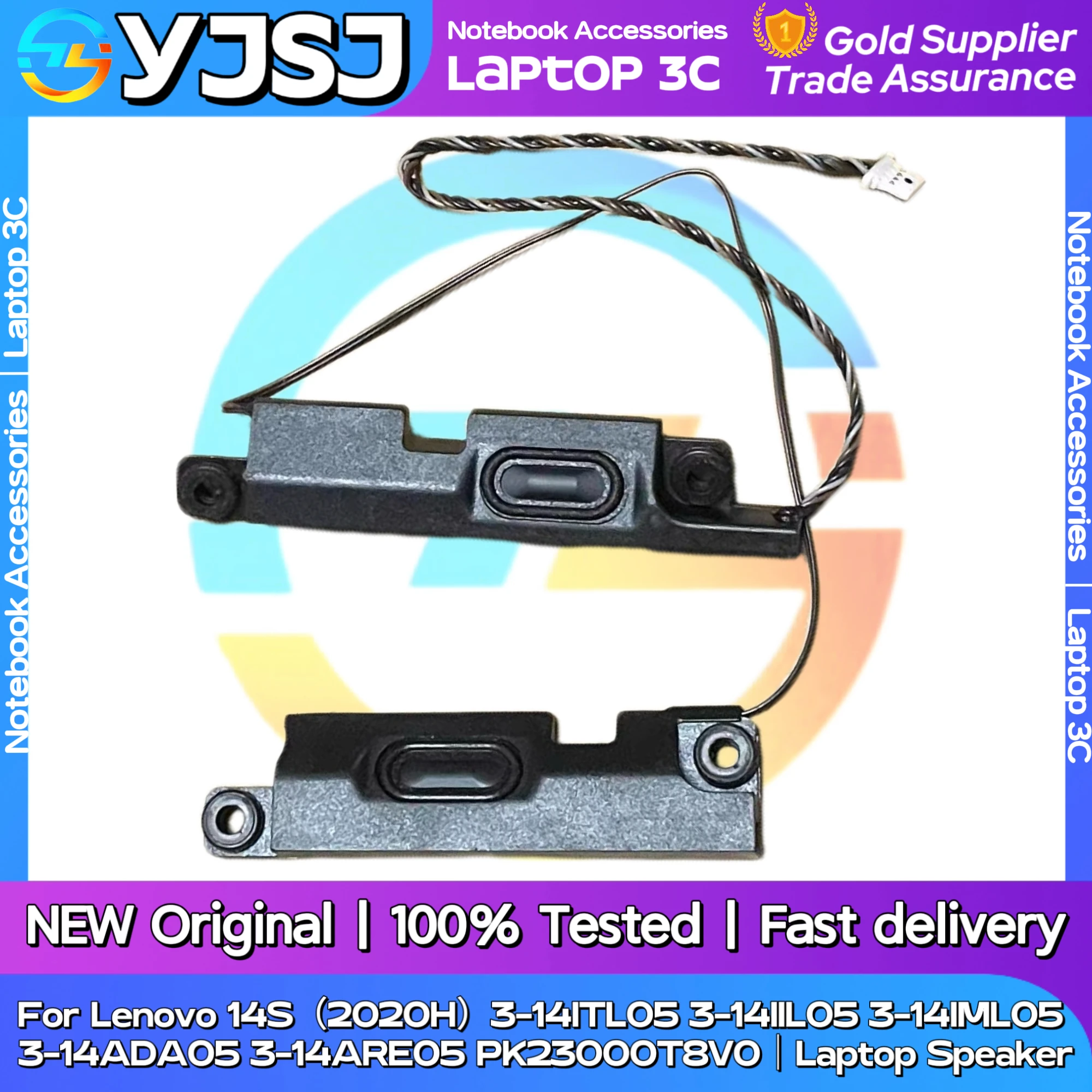 

New Original Laptop Speaker For Lenovo 3-14ITL05 3-14IIL05 3-14IML05 3-14ADA05 3-14ARE05 PK23000T8V0 built-in speaker horn audio