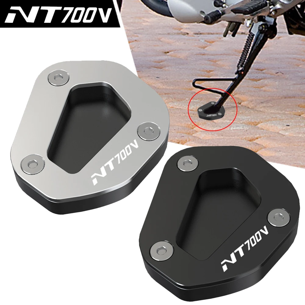 

For Honda NT700V Deauville NT 700V ABS 2006-2016 2015 2014 Motorcycle Side Stand Enlarge Kickstand Enlarger Support Extension