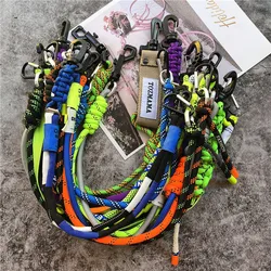 10Pcs Lanyards Contrasting Colors Strap Luxury Rope for Mobile Phone Accessories Bag Charms Clothing Decorations Upgrade Chain