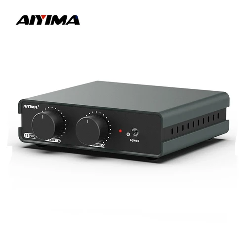 AIYIMA T3 PRO RIAA MM/MC preamplificador de fono tocadiscos de vinilo preamplificador estéreo amplificador tocadiscos fonógrafo Control de ganancia