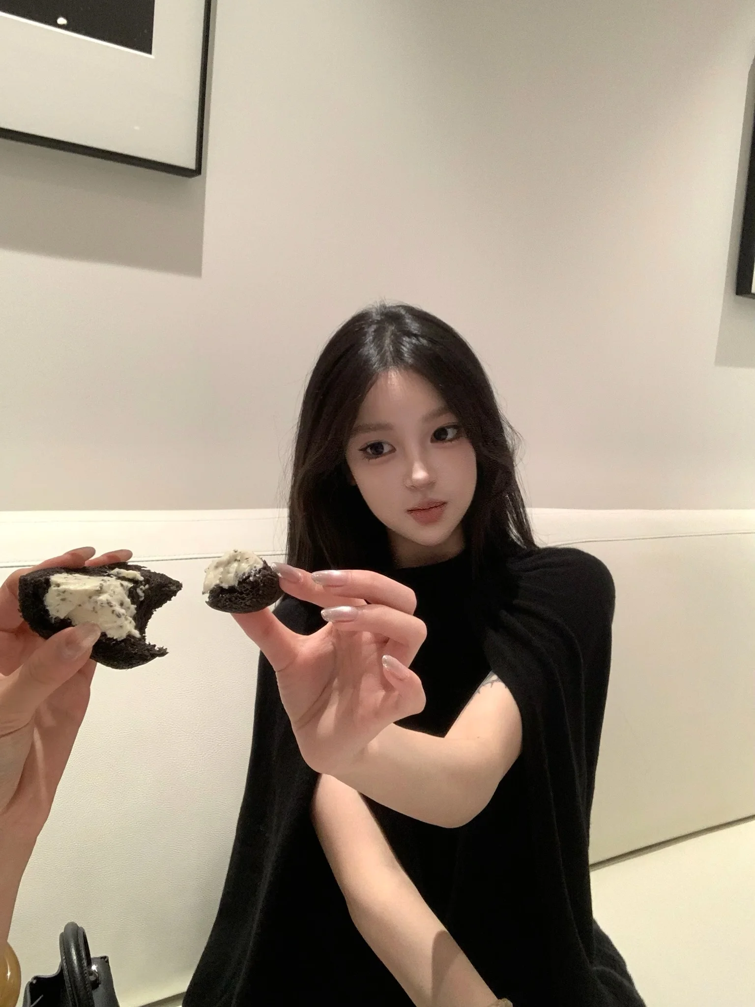 

Woppei 00 Wool Knitted Cloak Casual Lazy A-Line ape Leisure Knitwear Autumn Warm round Ne Long Sve Women's Sweater