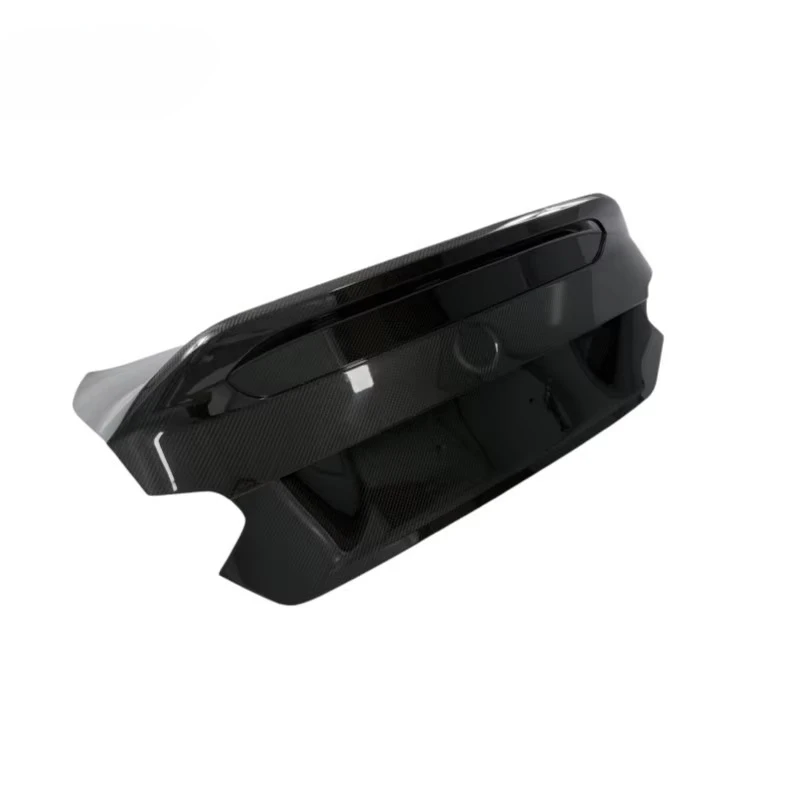 V Style Dry Carbon Fiber Rear Trunk Lid  Carbon Fiber Rear Trunk