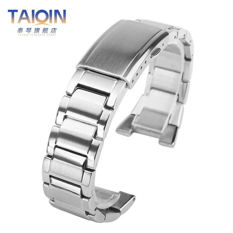 For Casio G-Shock Heart of Steel GST-B500BD/GST-B500 AD Stainless Steel Watchband Metal Folding buckle men\'s Watch Strap chain