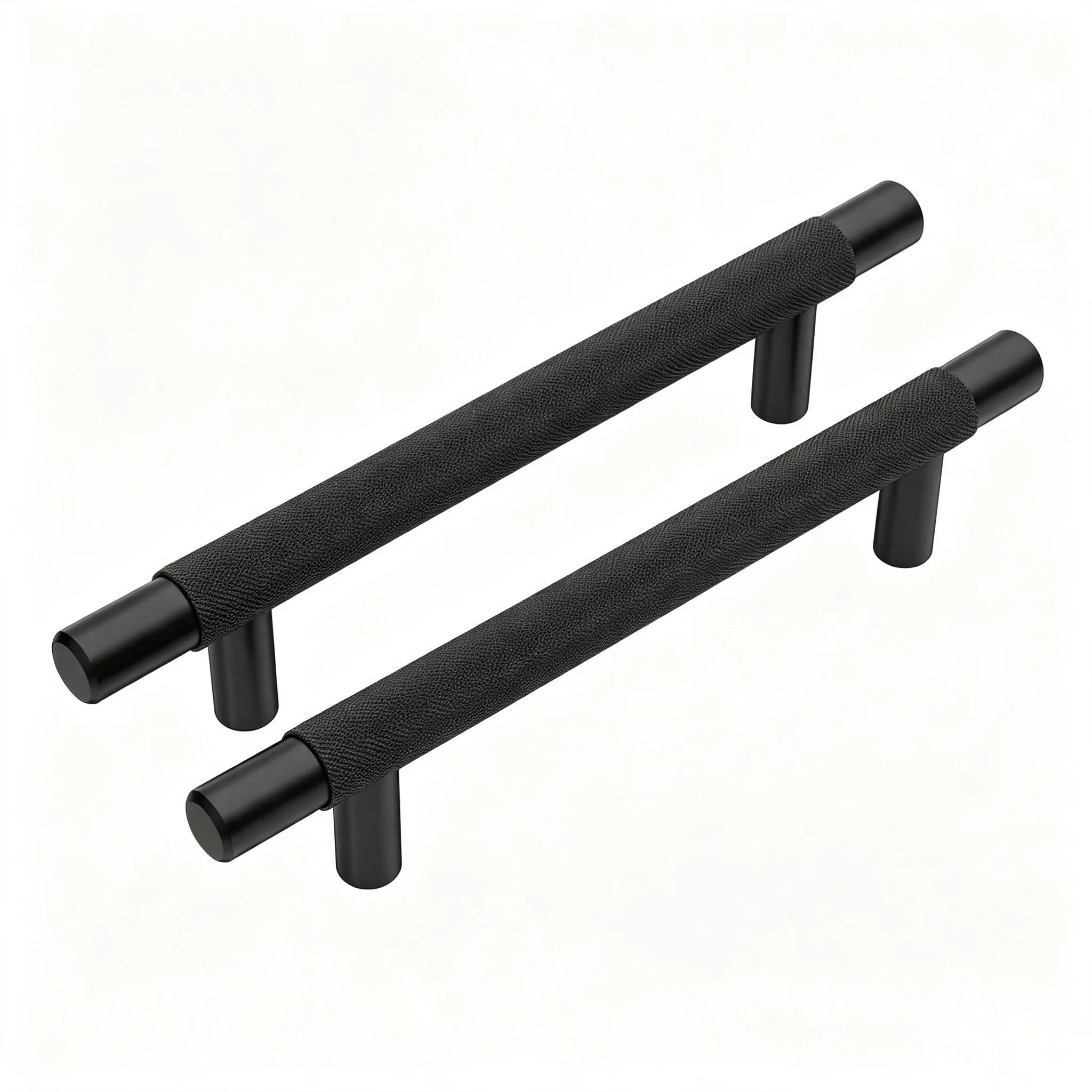 10PCS Cabinet Handles Matte Black Cabinet Pull Handles Hardware Cupboard Drawer Pulls