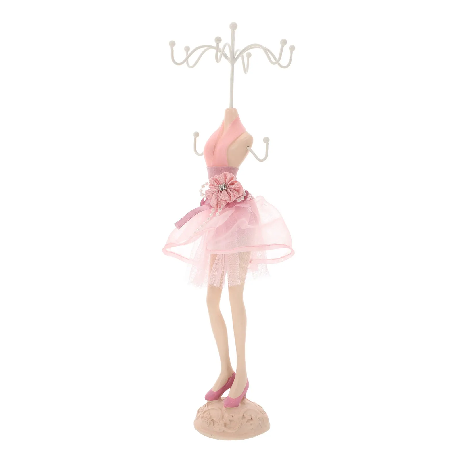 

Multi-Functional Jewelry Display Stand for Earrings Necklaces Rings Bracelets Organized Stylish Modern Home Decor Compact