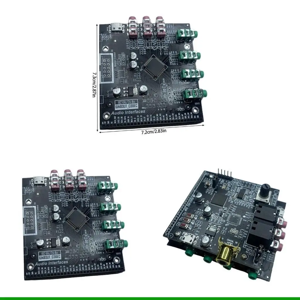 

U55C High Integration CS42448 Sound Decoding Board 6 Input 8 Output conduits Flexible Routing Development Board Compatibility