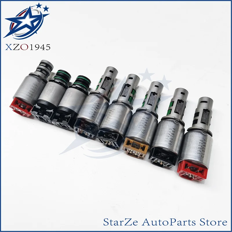 

8PCS 6 Speed Solenoid Kit A6LF1/2/3 A6MF1 A6MF2 Automatic Transmission Solenoid Kit For Hyundai Kia Chevrolet Ix35 I30