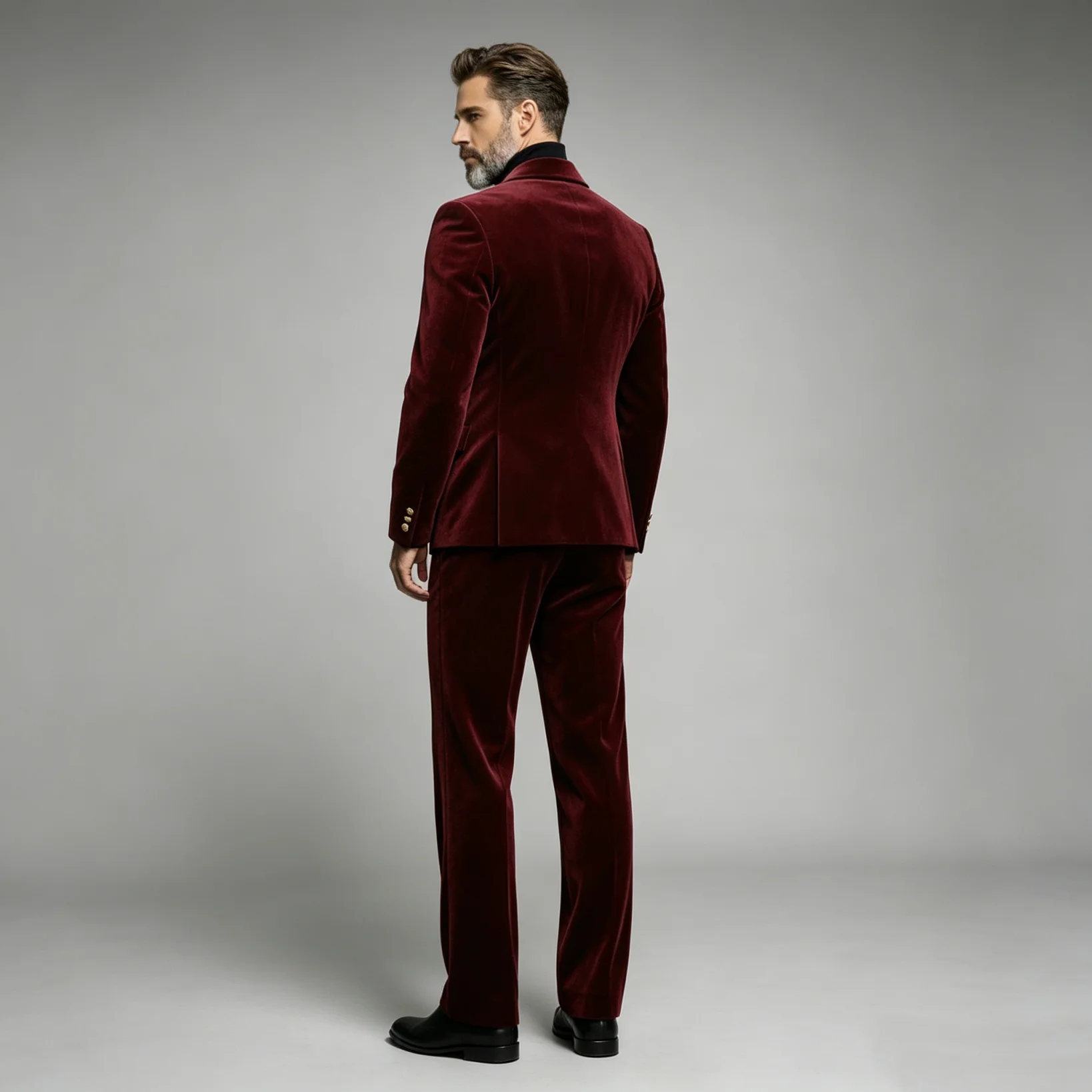Chic Velvet Men 2 Piece Tuxedo - огляд і ціна Men'S Formal Wear No Suit