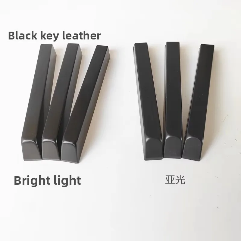 Glossy Matte Black Keys Piano Tuning Repair Tools Professional Piano Accessories Key Replacement for Piano Maintenance