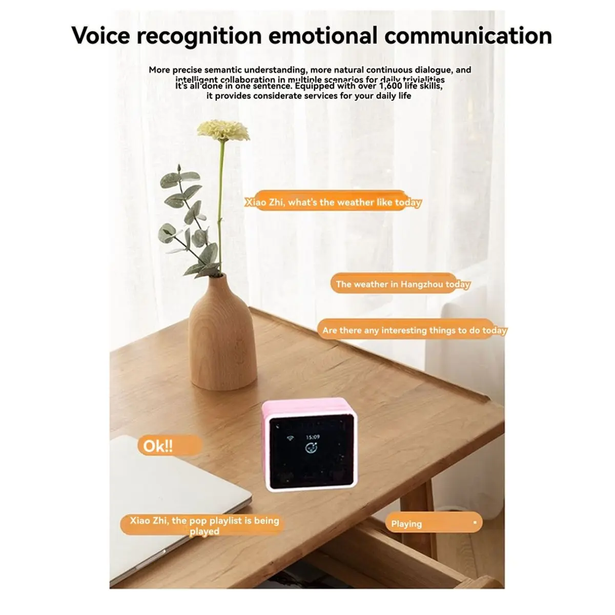 画面付きesp32インテリジェントロボット、aiロボット対応、ミニパーソナライズドロボット電子ペット