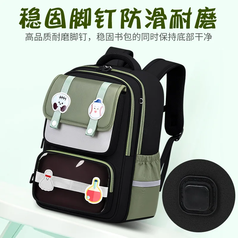 Back to School Spine-Protection Backpack for Kids,Breathable School Bag with High Capacity & Ergonomic for Boys Girls