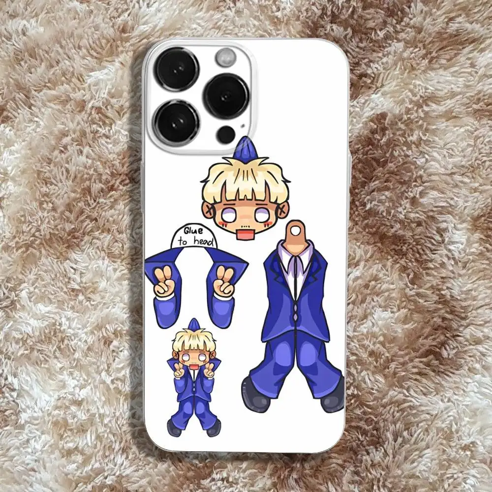 Custodia per telefono J-Joost Rapper Klein Singer per iPhone 17,16,15,14,13,12,11 Pro,Max,Plus,X,XS,XR,SE4,E Mini Cover morbida trasparente