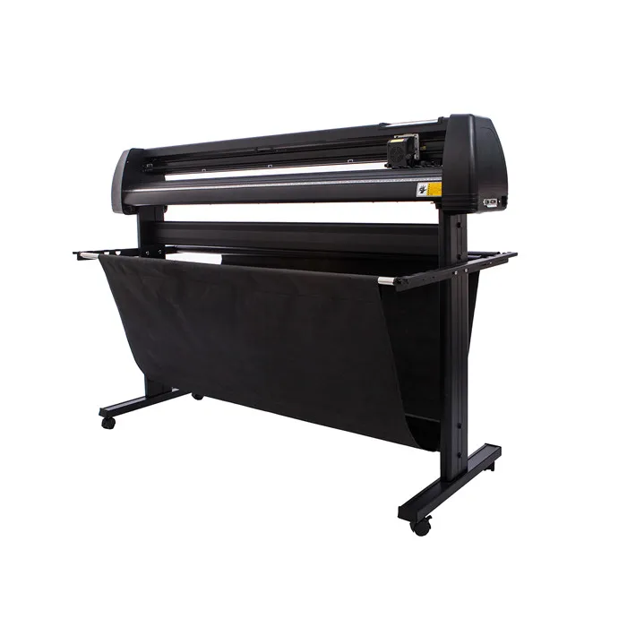 

KI-1350AB Sticker Cutting Plotter Machine Automatic Contour 1.2m Vinyl Cutter With Contour Cut Function