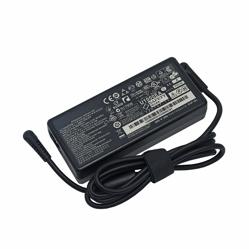 19.5V 6.15A 120W 5.5*2.5mm Laptop AC Adapter For Lenovo Y460  Y400 Y430p Y410P Y500 Y510P Y570 Y530 Y580 Y730