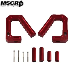 2/4 Door One Pair Aluminum Front Grab Handles Grip Bar for Jeep JK Wrangler 07-18 Sport Sahara Rubicon