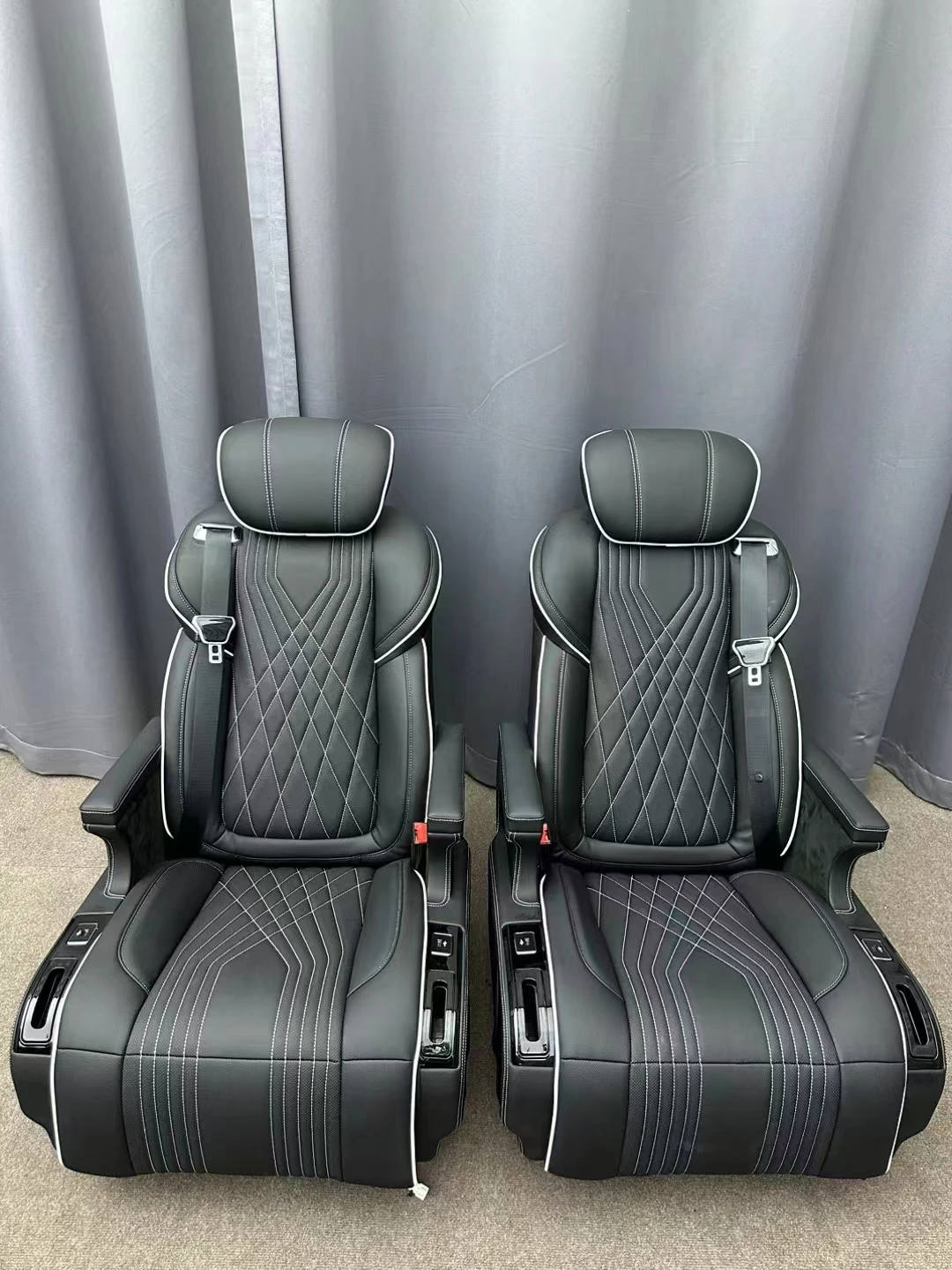 Luxury Single electric car seat adjustable customized seat for SUV with massage